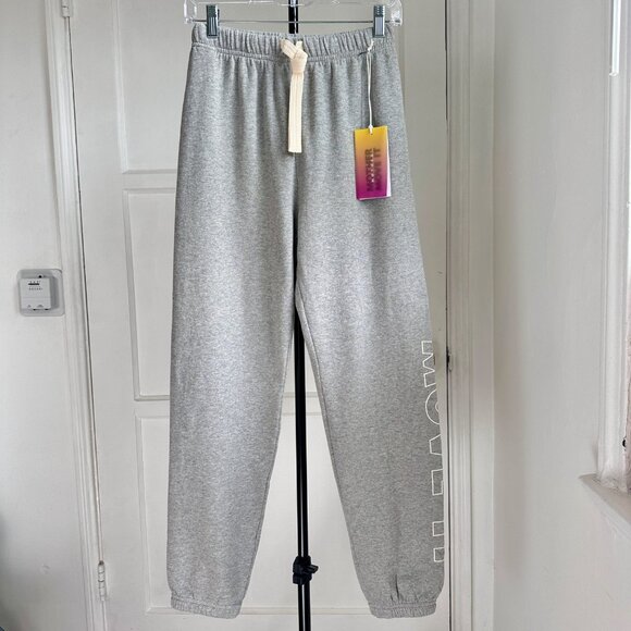 NWT MOTHER DENIM Women's Sz M Move It Bender Ankle Jogger Gray 100% Cotton $158 - Picture 2 of 14